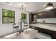 Eat-in kitchen with large windows, granite counters, and updated stainless appliances at 515 Dover St, Marietta, GA 30066