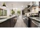 Modern kitchen with updated appliances, center island, ample storage, and backyard view at 515 Dover St, Marietta, GA 30066