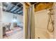 Finished basement includes a full bathroom with shower, bedroom, and other living space at 5848 Kingswood Ct, Norcross, GA 30093
