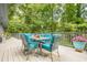 Inviting deck with comfortable seating, ideal for enjoying outdoor relaxation and entertaining at 5848 Kingswood Ct, Norcross, GA 30093
