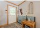 Welcoming entryway featuring a stylish front door, wood accents, and decorative elements at 5848 Kingswood Ct, Norcross, GA 30093