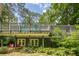 Charming home with a spacious deck, complete with comfortable seating, inviting relaxation outdoors at 5848 Kingswood Ct, Norcross, GA 30093