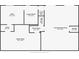 Basement floor plan featuring bonus room, entertainment area, and storage at 5848 Kingswood Ct, Norcross, GA 30093