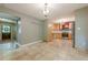 Spacious kitchen area with modern appliances and ample lighting at 5868 Kingswood Nw Ct, Norcross, GA 30093