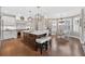 Open concept kitchen with large island, stainless appliances, and a breakfast nook at 1232 Everton Pl, Cumming, GA 30041