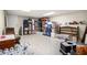 Unfinished basement area with ample storage, shelving, and potential for customization, ready for your personal touch at 1250 Timber Walk Dr, Loganville, GA 30052