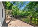 Spacious back deck is perfect for outdoor relaxation and entertaining at 1556 Braeburn Se Dr, Atlanta, GA 30316