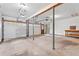 Spacious two car garage with bright lighting and white doors at 200 Zachary Woods Nw Pt, Marietta, GA 30064