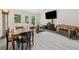 Bright dining room with hardwood floors, decorative furniture, and natural light at 285 Glen Lake Dr, Atlanta, GA 30327