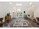 Unique foyer with high ceilings, stone floors, and skylights creates an open and inviting space at 285 Glen Lake Dr, Atlanta, GA 30327