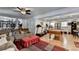 Spacious room featuring a pool table and exercise equipment at 4562 Lucerne Valley Sw Rd, Lilburn, GA 30047