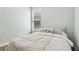 Bedroom with a double bed, closet, carpet and natural light from window at 601 Laurel Xing, Canton, GA 30114