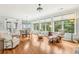 Bright living room filled with natural light, hardwood floors, and comfortable seating at 601 Laurel Xing, Canton, GA 30114