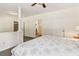 Light and airy main bedroom with attached bath and white walls at 601 Laurel Xing, Canton, GA 30114