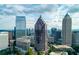 Stunning view of the Atlanta skyline showcasing iconic skyscrapers and vibrant city life at 1301 Peachtree Ne St # 4L, Atlanta, GA 30309