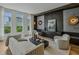 Modern living area featuring ample natural light, sleek design and stylish decor at 1301 Peachtree Ne St # 4L, Atlanta, GA 30309