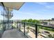 Relax on your private balcony with stunning city views and glass railings for an unobstructed view at 788 W Marietta Nw St # 308, Atlanta, GA 30318