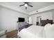 Serene main bedroom with a dresser, TV, and ensuite bathroom at 788 W Marietta Nw St # 308, Atlanta, GA 30318