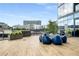 Enjoy the community patio with comfortable seating, fire table, planters and views of the city at 788 W Marietta Nw St # 308, Atlanta, GA 30318