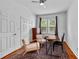 Bedroom with hardwood flooring, a neutral palette, and abundant natural light at 872 Briarcliff Ne Rd # B2, Atlanta, GA 30306