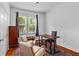 Bedroom with hardwood flooring, a neutral palette, and abundant natural light at 872 Briarcliff Ne Rd # B2, Atlanta, GA 30306