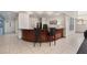 Modern bar area with countertop seating, sleek finishes, and elegant lighting at 384 Ralph Mcgill Ne Blvd # 123, Atlanta, GA 30312