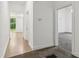 Bright hallway with doorways and a view to the outside at 1365 Athens Sw Ave, Atlanta, GA 30310