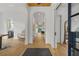 Spacious foyer with hardwood floors and elegant archway at 1433 Wessyngton Ne Rd, Atlanta, GA 30306