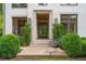 Inviting brick porch featuring comfortable seating and stylish details at 1433 Wessyngton Ne Rd, Atlanta, GA 30306