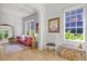 Cozy living room with a view to the outside at 1433 Wessyngton Ne Rd, Atlanta, GA 30306