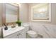 Bathroom featuring marble accents and modern fixtures at 1472 High Meadow Dr, Stone Mountain, GA 30083