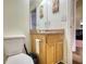 Bathroom featuring a toilet, sink and cabinets at 556 Walton Dr, Social Circle, GA 30025