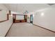 Spacious, finished basement is ideal for a home theater with surround sound speakers at 2110 Waterloo Cir, Lawrenceville, GA 30043