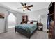 Comfortable bedroom with carpet, one double bed, and natural light from a window at 3992 Spot Rd, Cumming, GA 30040