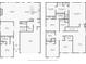 Detailed floor plan showcasing the layout of the home's two stories at 1539 High Falls Ln, Grayson, GA 30017
