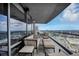 Large balcony with ample seating and gorgeous city views at 3344 Peachtree Ne Rd # 3504, Atlanta, GA 30326