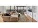 Open living room with large windows showing scenic city views at 3344 Peachtree Ne Rd # 3504, Atlanta, GA 30326