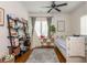 Well-lit bedroom features decor, a daybed and an abundance of toys at 174 Pearl Se St, Atlanta, GA 30316