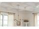 Detailed coffered ceiling with decorative chandelier and natural light at 174 Pearl Se St, Atlanta, GA 30316