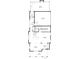 First floor plan exhibits living room, kitchen, garage and sunroom at 174 Pearl Se St, Atlanta, GA 30316