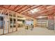 Spacious unfinished basement with visible framework, perfect for customization and storage solutions at 3358 Lake Dr, Lawrenceville, GA 30044