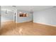 Spacious living room featuring hardwood floors and an open floor plan at 305 Mill Pond Se Ct, Smyrna, GA 30082