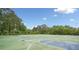Outdoor basketball court surrounded by green trees and offering a great recreational amenity at 200 Glen Wood Place, Canton, GA 30114