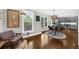 Stylish kitchen and dining area with stainless steel appliances and natural light at 2653 W Main Nw St, Atlanta, GA 30318