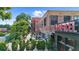 Outdoor patio with seating at Marcel, a trendy restaurant with brick exterior at 2653 W Main Nw St, Atlanta, GA 30318