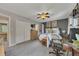 Comfortable bedroom with closet, ceiling fan, work space, and neutral decor at 289 Westland Sw Way, Marietta, GA 30064