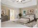 Spacious main bedroom with a tray ceiling and an adjoining bathroom at 4046 Newhaven Ne Cir, Atlanta, GA 30319