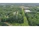 Aerial view of the property showcasing the building size and surrounding lush greenery, nearby shopping and businesses at 539 Karen Dr, Alpharetta, GA 30009
