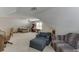 Spacious bonus room with neutral carpet and vaulted ceilings perfect for a playroom or media room at 711 Belgrave Ln, Tucker, GA 30084