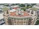 Unique rooftop with green accents and outdoor seating at 75 Ponce De Leon Ne Ave # 1004, Atlanta, GA 30308
